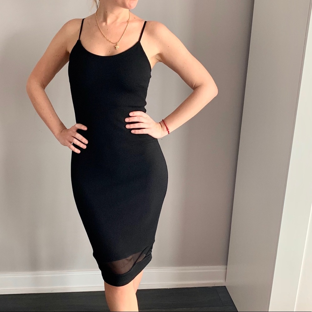 Elegant black dress